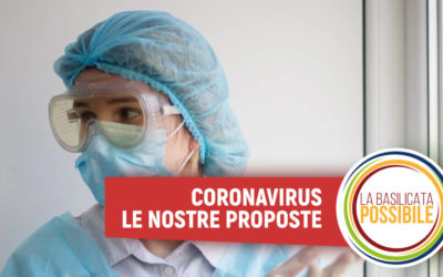 CORONAVIRUS: LE PROPOSTE DE LA BASILICATA POSSIBILE